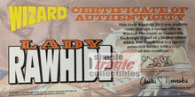 Load image into Gallery viewer, Lady Rawhide #1/2 COA Wizard Magazine
