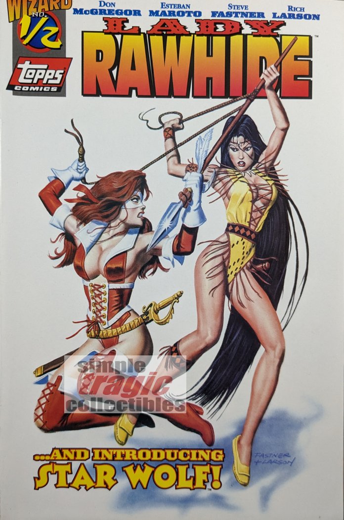 Lady Rawhide #1/2 Comic Book Cover Art by Steve Fastner