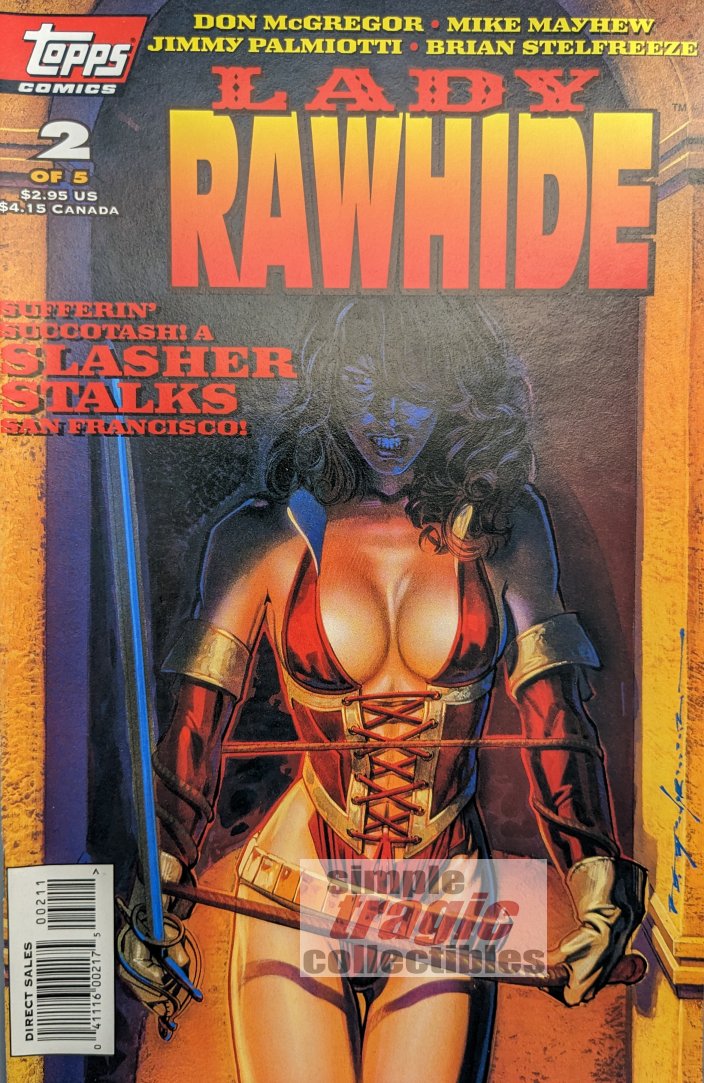 Lady Rawhide #2 Comic Book Cover Art by Brian Stelfreeze