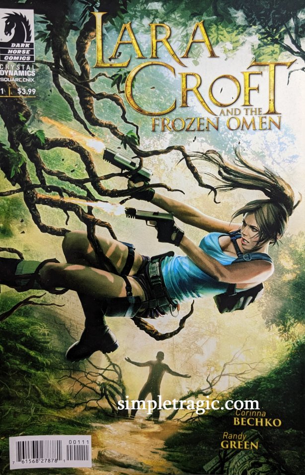 Lara Croft And The Frozen Omen #1 Comic Book Cover Art