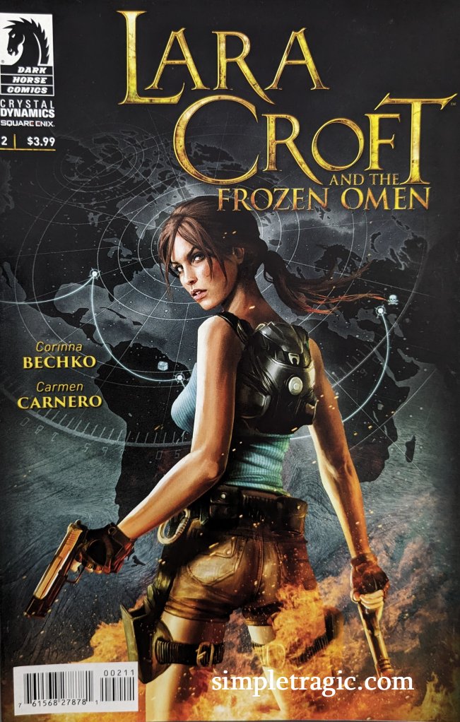 Lara Croft And The Frozen Omen #2 Comic Book Cover Art