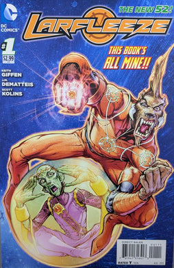 Larfleeze #1 Comic Book Cover Art by Howard Porter