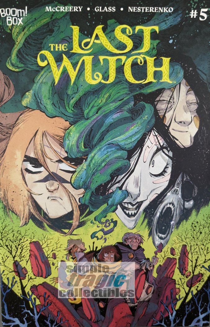 The Last Witch #5 Comic Book Cover Art by Jorge Corona
