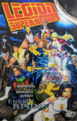 Legion Of Super-Heroes Enemy Rising TPB Comic Book Cover Art