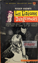 Load image into Gallery viewer, Les Liaisons Dangereuses Paperback Cover Art
