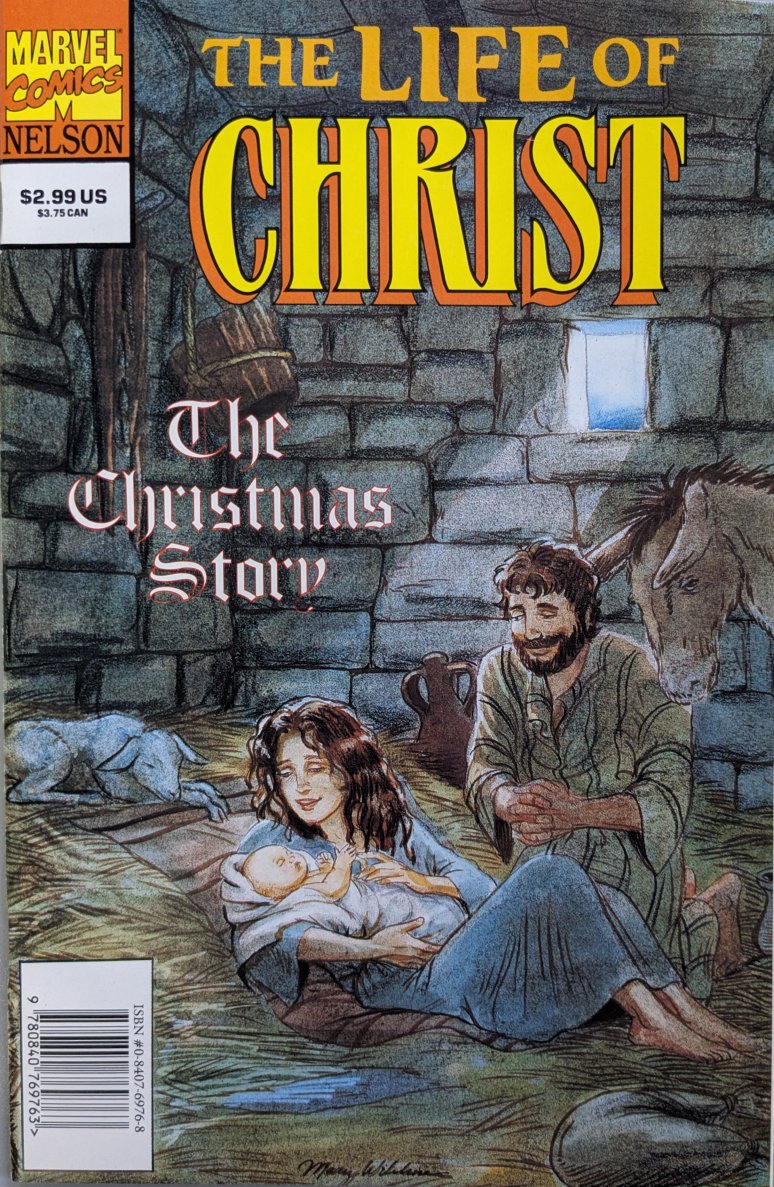The Life Of Christ #1 Comic Book Cover Art by Mary Wilshire