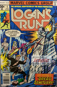 Logan's Run #4 Comic Book Cover Art