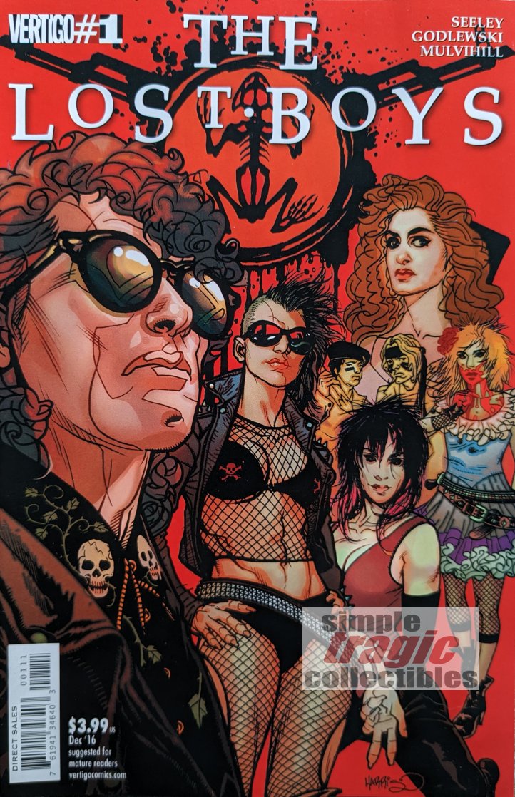 The Lost Boys #1 Comic Book Cover Art by Tony Harris