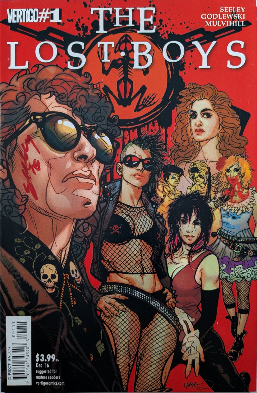 The Lost Boys #1 Comic Book Cover Art by Tony Harris