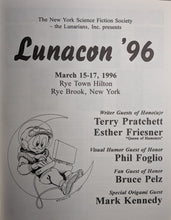 Load image into Gallery viewer, LUNACON 1996 CONVENTION PROGRAM Interior Page
