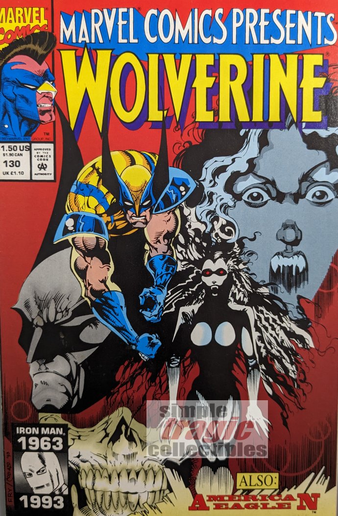 Marvel Comics Presents #130 Front Comic Book Cover Art