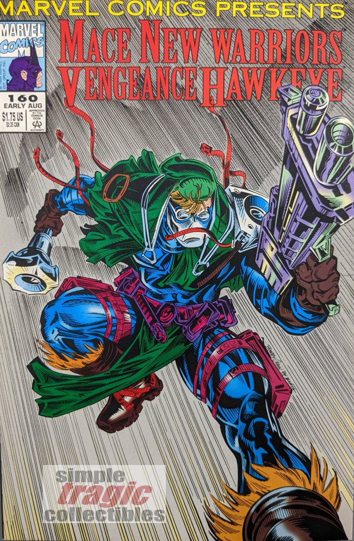 Marvel Comics Presents #160 Comic Book Cover Art