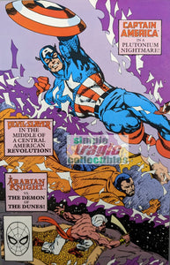 Marvel Comics Presents #47 Comic Book Back Cover Art by John Byrne