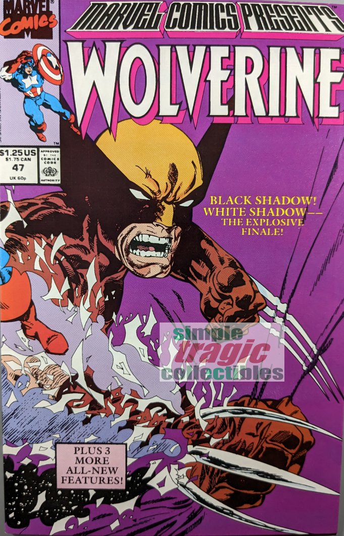 Marvel Comics Presents #47 Comic Book Cover Art by John Byrne