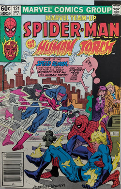Marvel Team-Up #121 Comic Book Cover Art by Ed Hannigan
