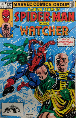 Marvel Team-Up #127 Comic Book Cover Art by Ed Hannigan