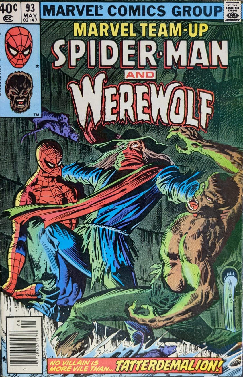 Marvel Team-Up #93 Comic Book Cover Art by Don Perlin