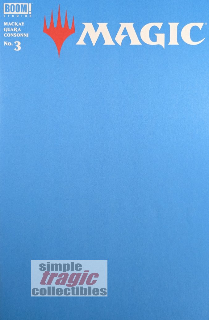 Magic #1 Blank Sketch Comic Book Cover