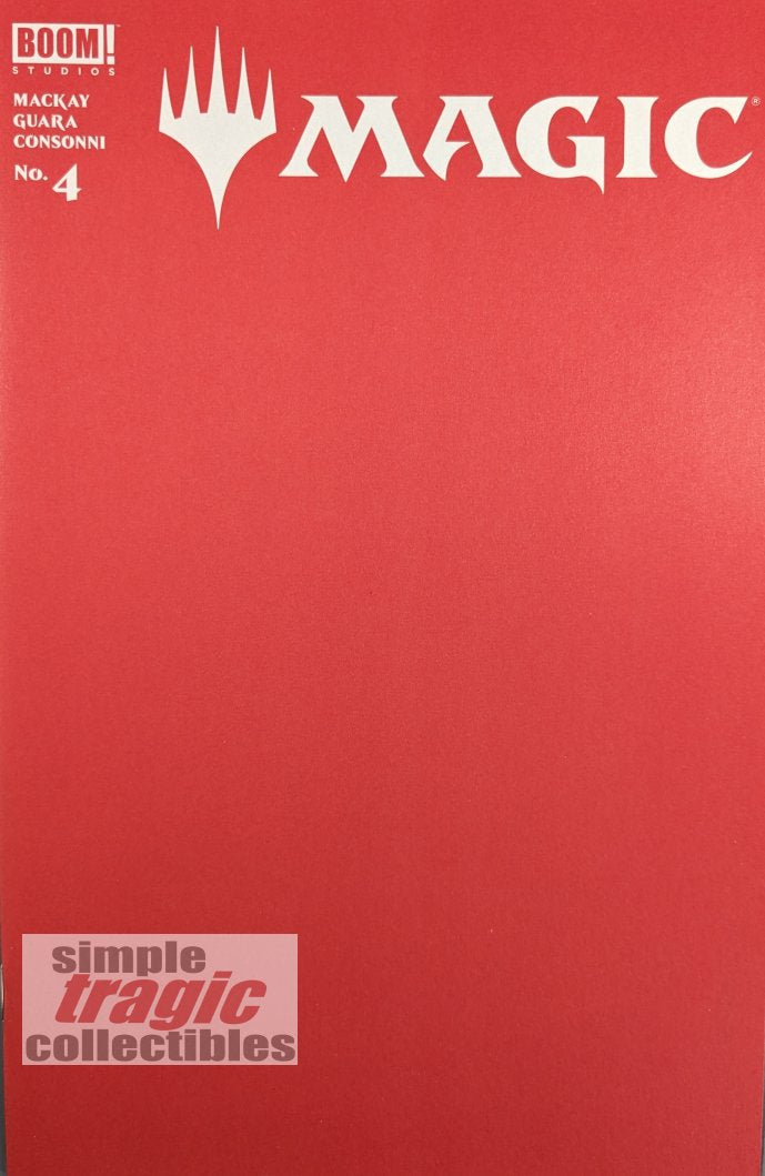 Magic #4 Blank Sketch Comic Book Cover