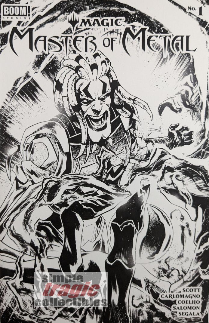 Magic: Master Of Metal #1 Comic Book Cover Art by Adam Gorham