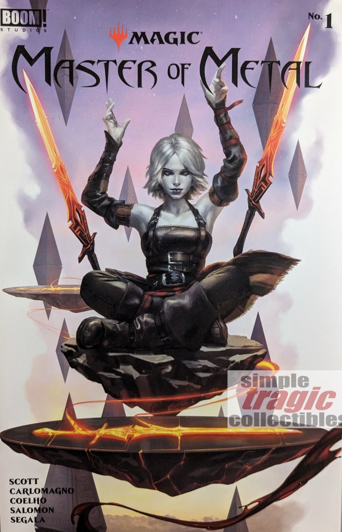 Magic: Master Of Metal #1 Comic Book Cover Art by Miguel Mercado