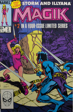 Magik #2 Comic Book Cover Art by Ron Frenz