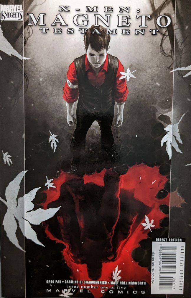 X-Men: Magneto Testament #1 Comic Book Cover Art by Marko Djurdjevic