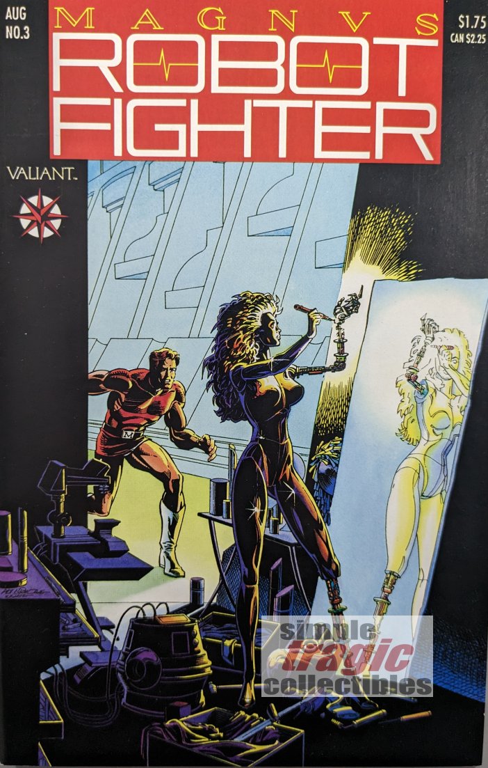 Magnus Robot Fighter #3 Comic Book Cover Art by Art Nichols