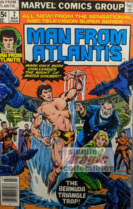 Man From Atlantis #2 Comic Book Cover Art by Ernie Chan