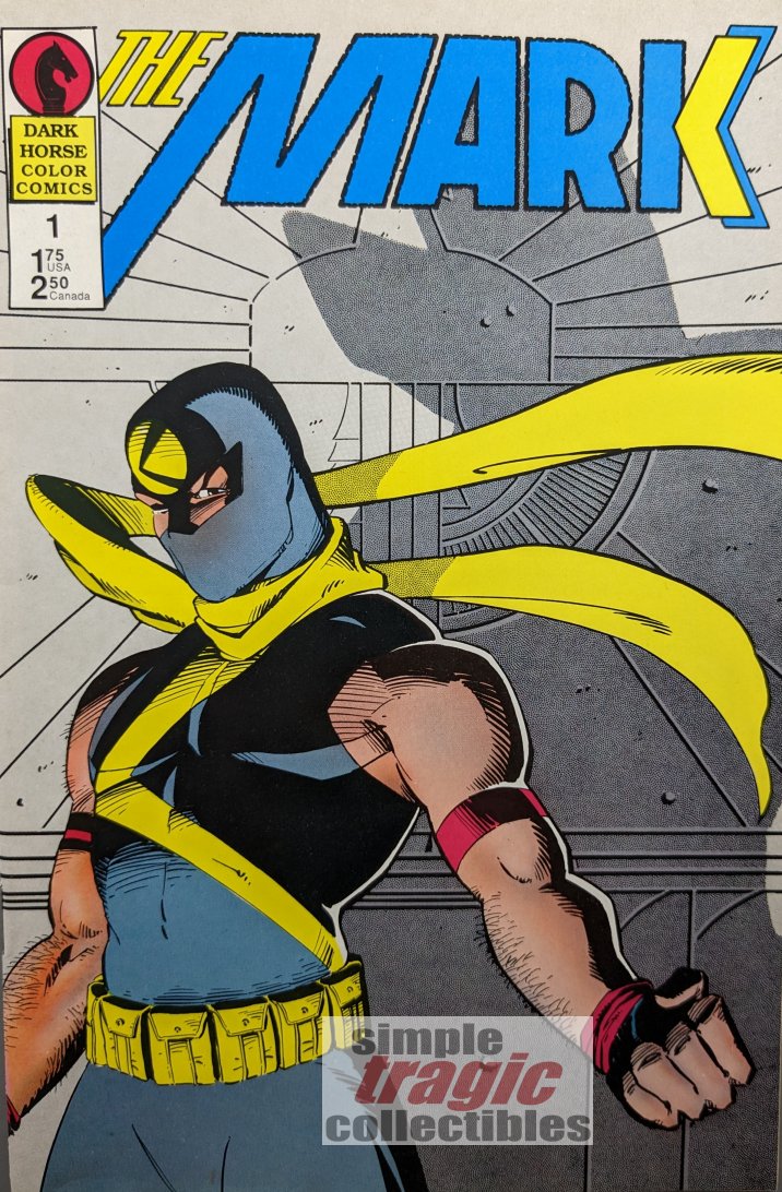 The Mark #1 Comic Book Cover Art by Larry Stroman