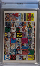 Load image into Gallery viewer, Marvel Age (1983) #90 CGC 9.8 White Pages Back Cover Art
