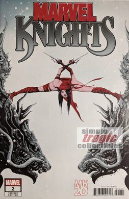 Marvel Knights #2 Variant Comic Book Cover Art by Jae Lee