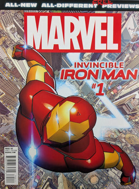 All-New, All-Different Marvel Previews #1 Cover Art by David Marquez