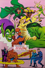Load image into Gallery viewer, Marvel Saga #14 Comic Back Book Cover Art by Keith Pollard
