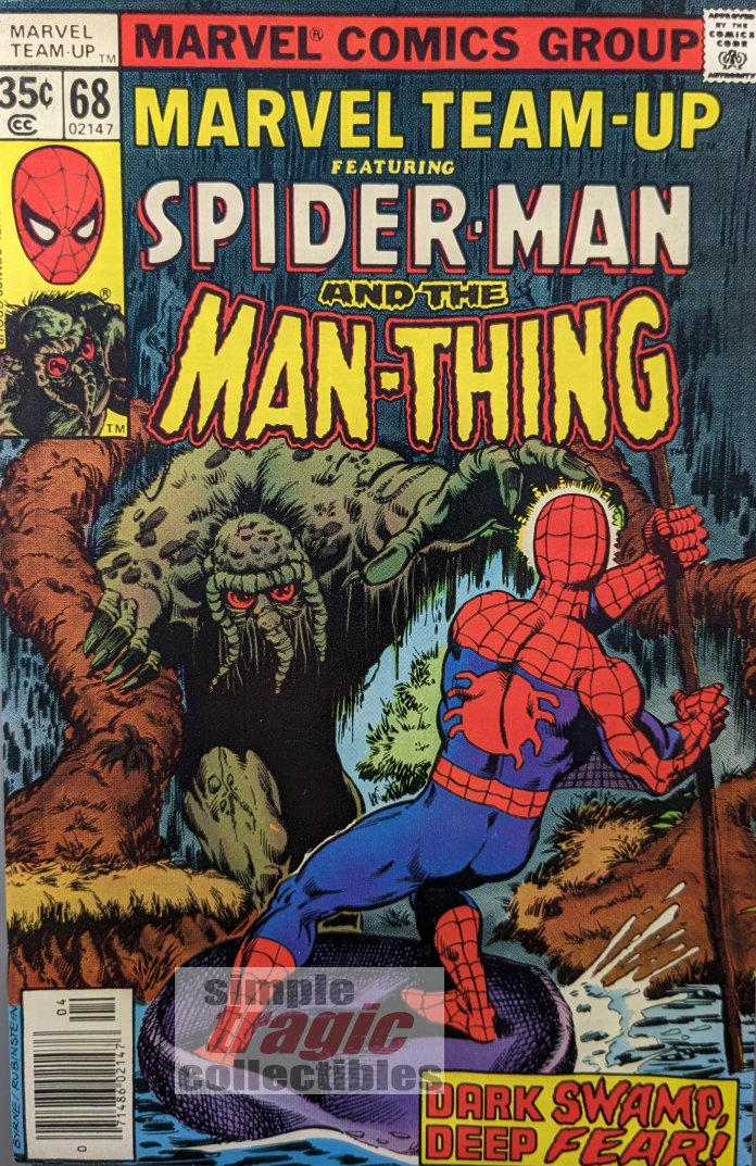 Marvel Team-Up #68 Comic Book Cover Art by John Byrne