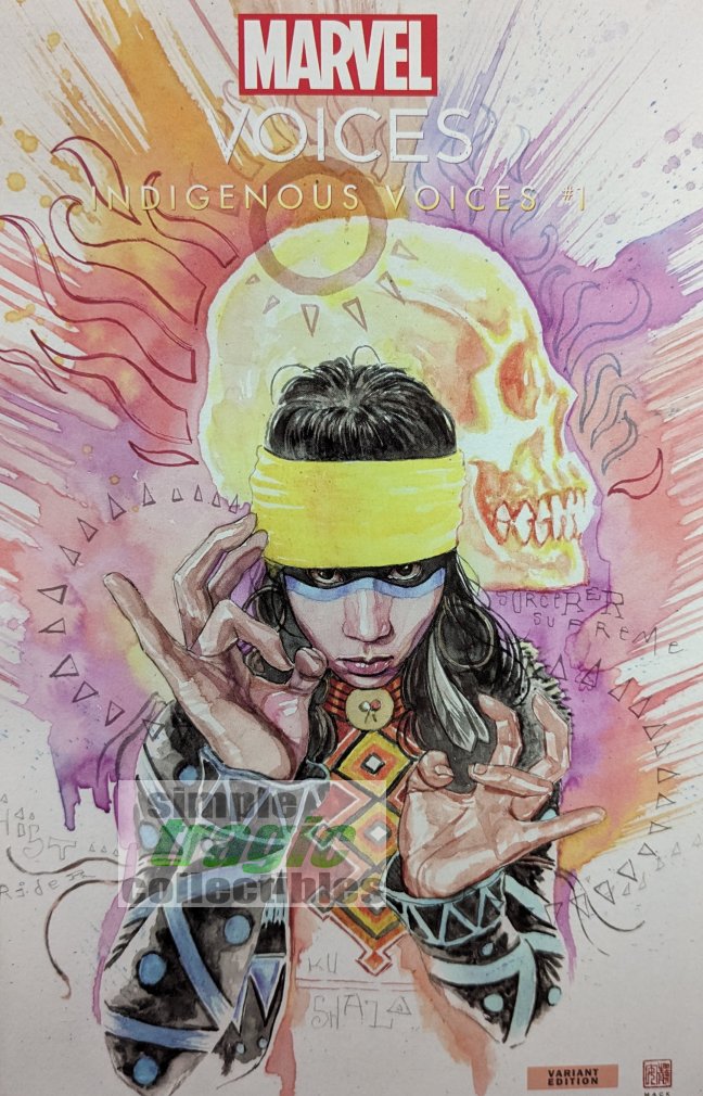 Marvel Voices: Indigenous Voices Comic Book Cover Art by David Mack
