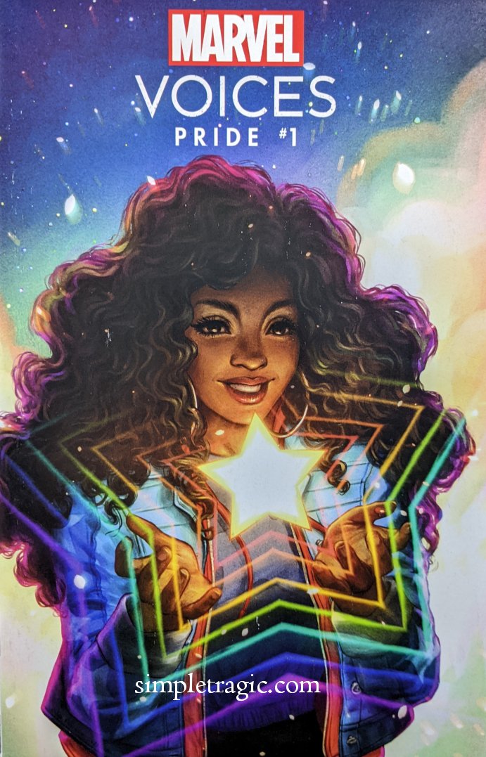 Marvel Voices Pride #1 Comic Book Cover Art by Edge