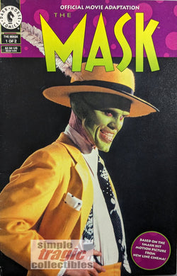 The Mask: Official Movie Adaptation #1 Comic Book Cover Art