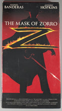 Load image into Gallery viewer, The Mask Of Zorro (1998) - VHS Cassette Front Cover Art
