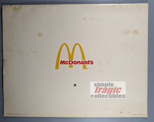 Load image into Gallery viewer, 1976 McDonald's Coloring Calendar Back Cover Art
