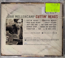 Load image into Gallery viewer, John Mellencamp - Cuttin' Heads CD Back Cover Art
