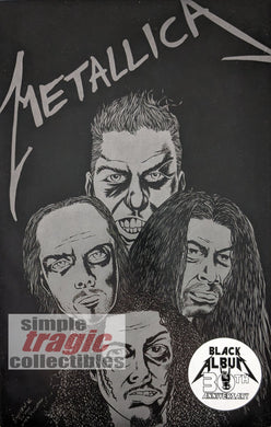 Rock And Roll Biography Comics: Metallica #1 Comix Book Cover Art