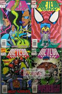 Meteor Man #2-5 Comic Book Cover Art