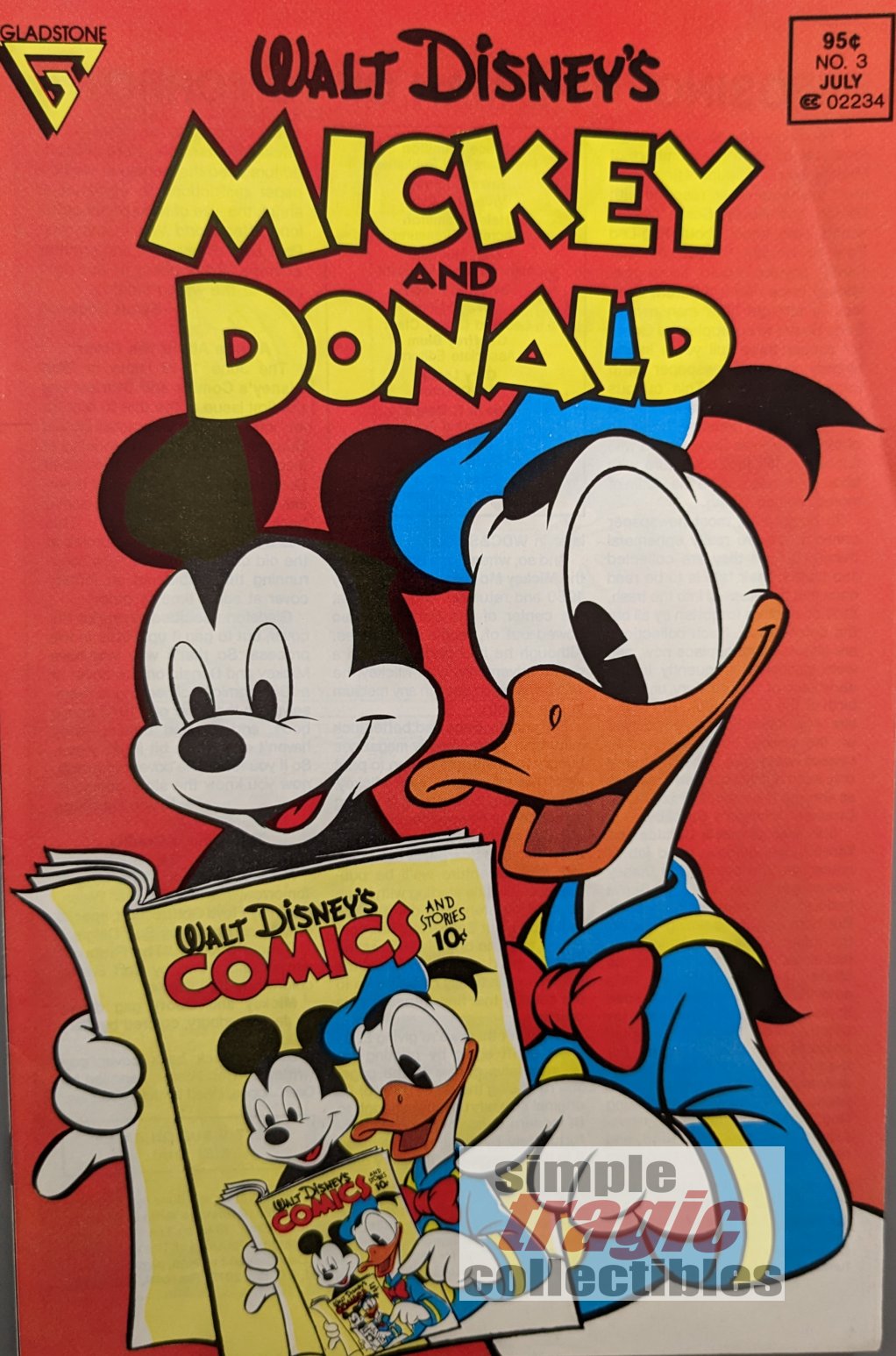 Walt Disney's Mickey And Donald (1988) #3 – Simple Tragic