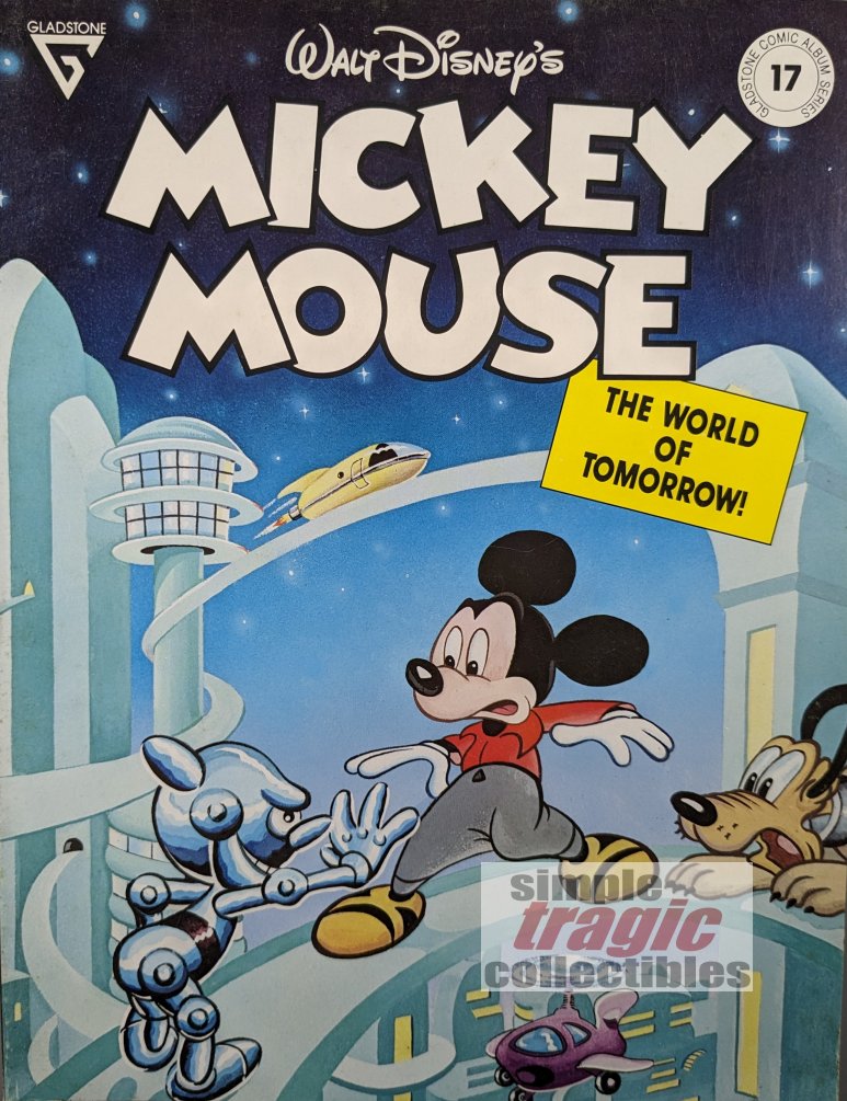 Gladstone Comic Album #17 Comic Book Cover Art