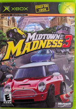 Load image into Gallery viewer, Midtown Madness 3 (2003) Xbox Video Game Front Cover Art
