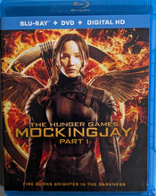 Load image into Gallery viewer, The Hunger Games: Mockingjay Part One Blu-Ray Front Cover Art
