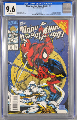Marc Spector: Moon Knight (1989) #57 CGC 9.6 Cover Art by Stephen Platt
