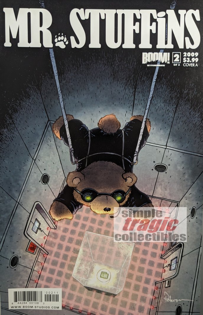 Mr. Stuffins #2 Comic Book Cover Art by David Petersen