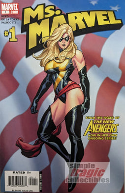 Ms. Marvel #1 Comic Book Cover Art by Frank Cho